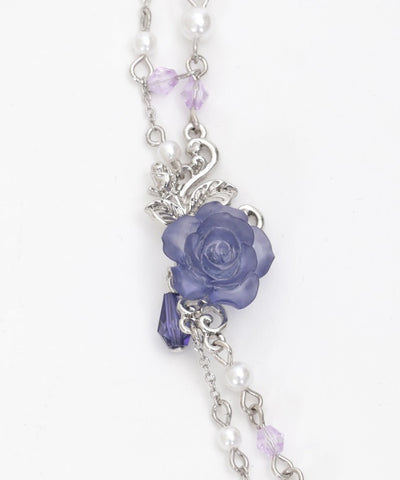 Elegant Rose Necklace