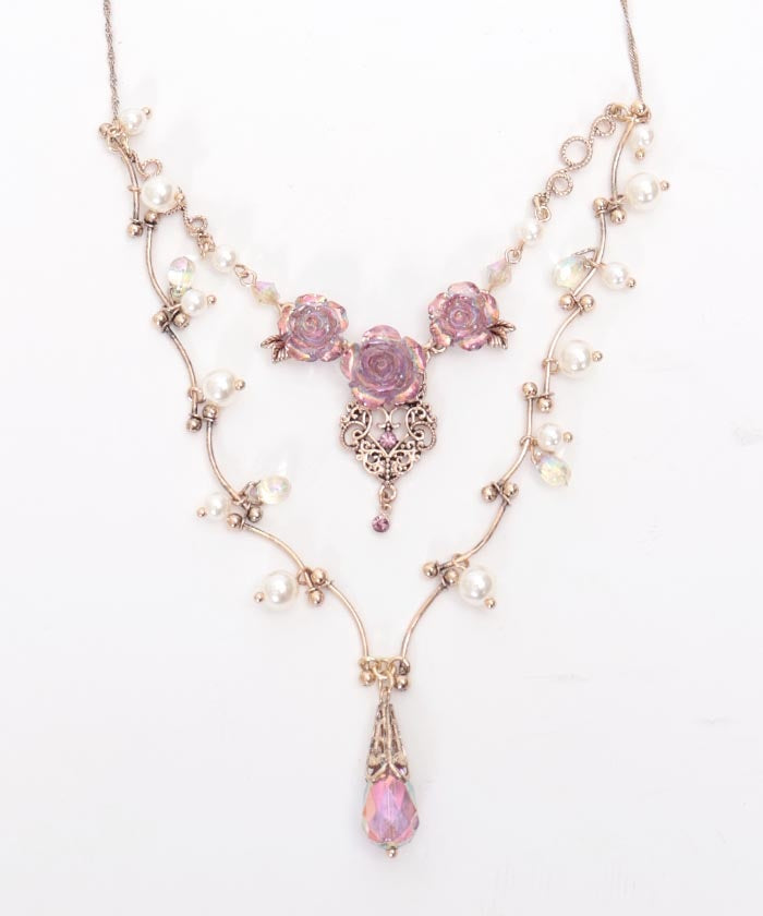 Aurora Rose Necklace