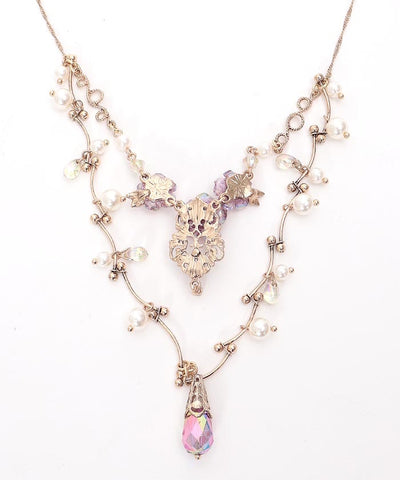 Aurora Rose Necklace