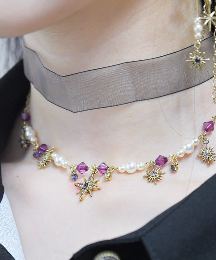 Telescope Decoration Choker