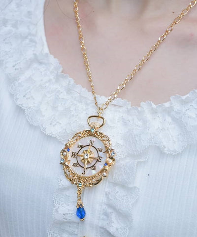 Seabed Compass Necklace