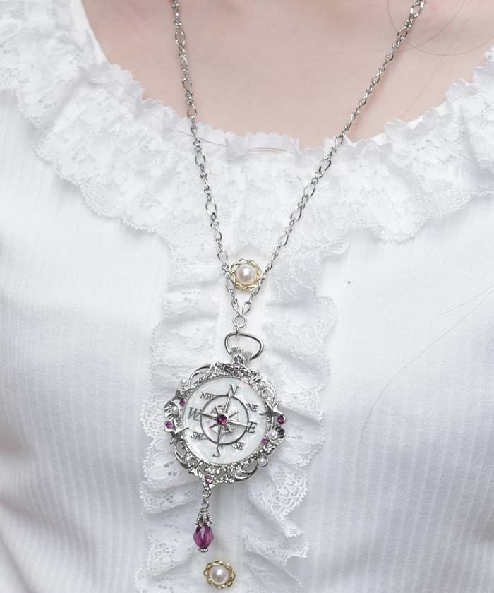 Seabed Compass Necklace