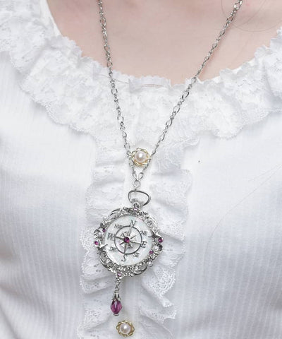 Seabed Compass Necklace