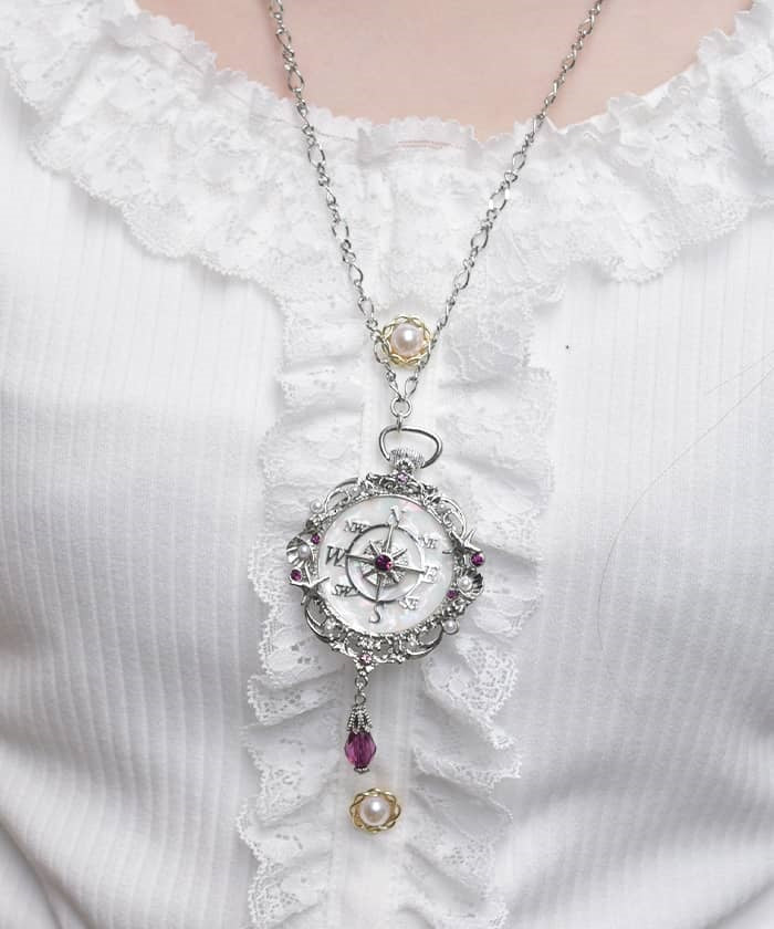Seabed Compass Necklace