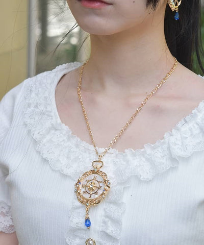 Seabed Compass Necklace