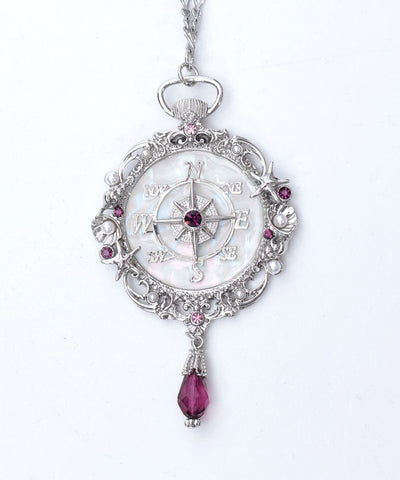 Seabed Compass Necklace