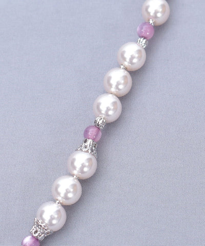 Grace Rose Pearl Necklace