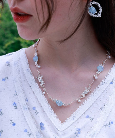 Aurora Rose Necklace
