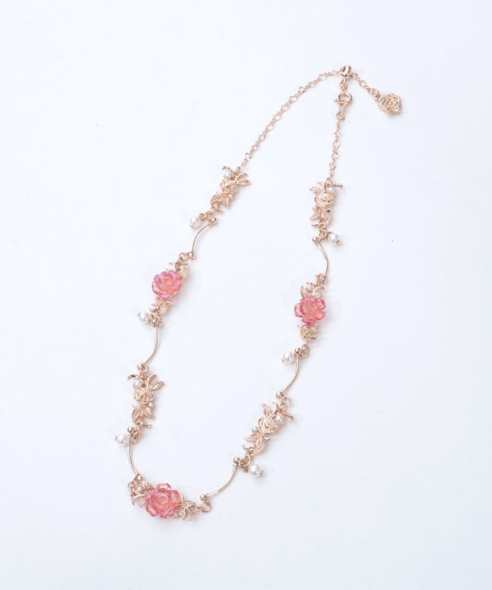 Aurora Rose Necklace