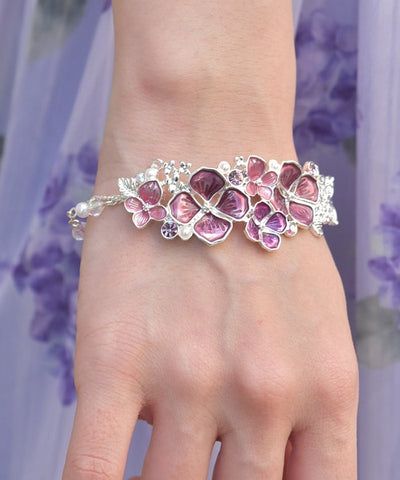 Hydrangea Motif Bracelet