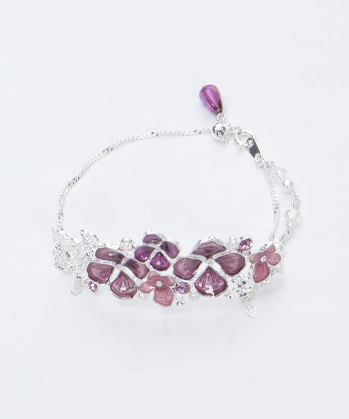 Hydrangea Motif Bracelet