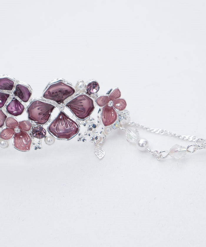 Hydrangea Motif Bracelet