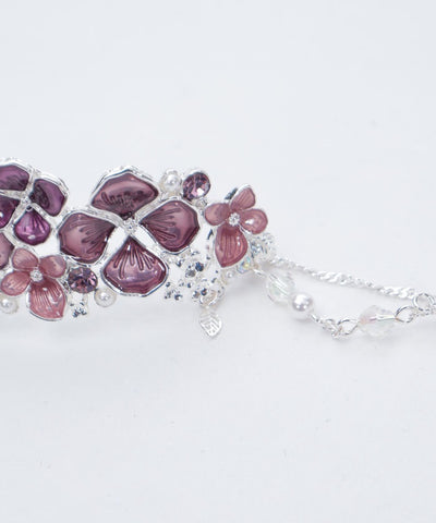 Hydrangea Motif Bracelet