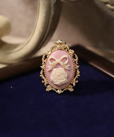 Cameo Style Ring