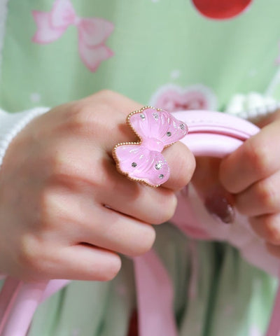 Sparkling Ribbon Ring