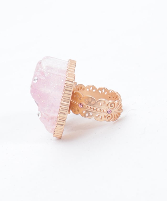 Sparkling Ribbon Ring