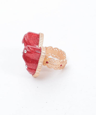 Sparkling Ribbon Ring