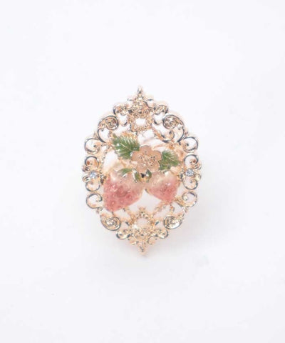 Strawberry Motif Ring