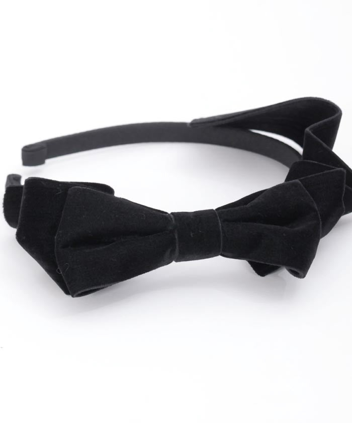 Velour Ribbon Headband