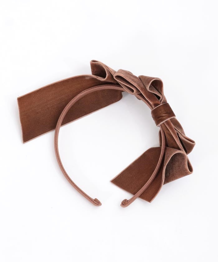 Velour Ribbon Headband