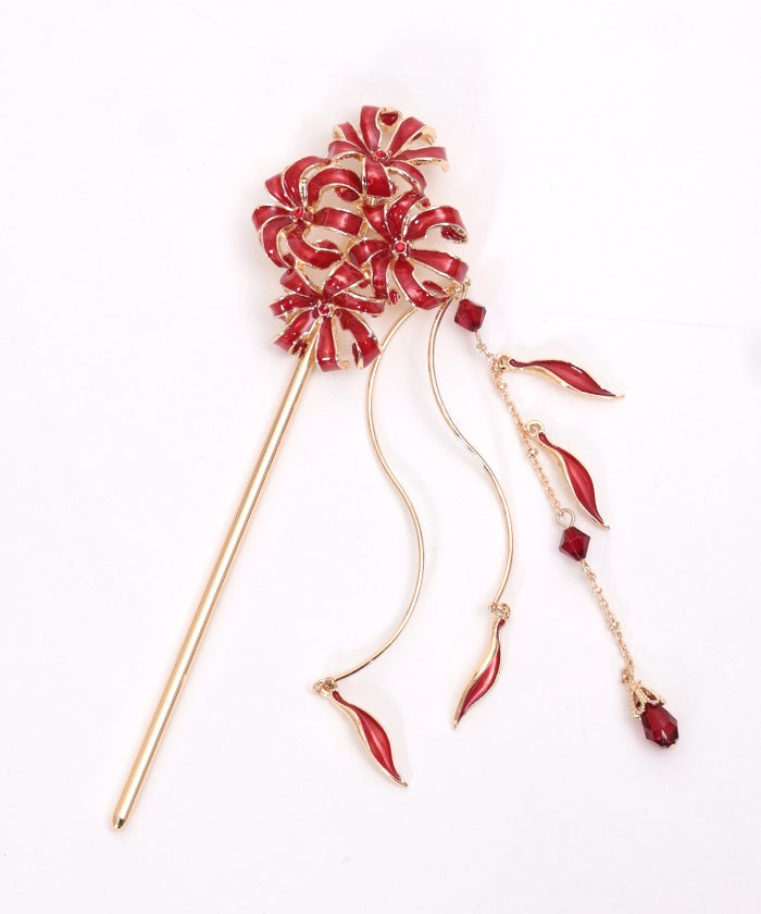 Higanbana Motif Kanzashi (Time-limited Price)