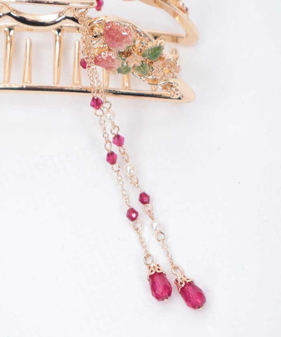 Strawberry Motif Claw Clip