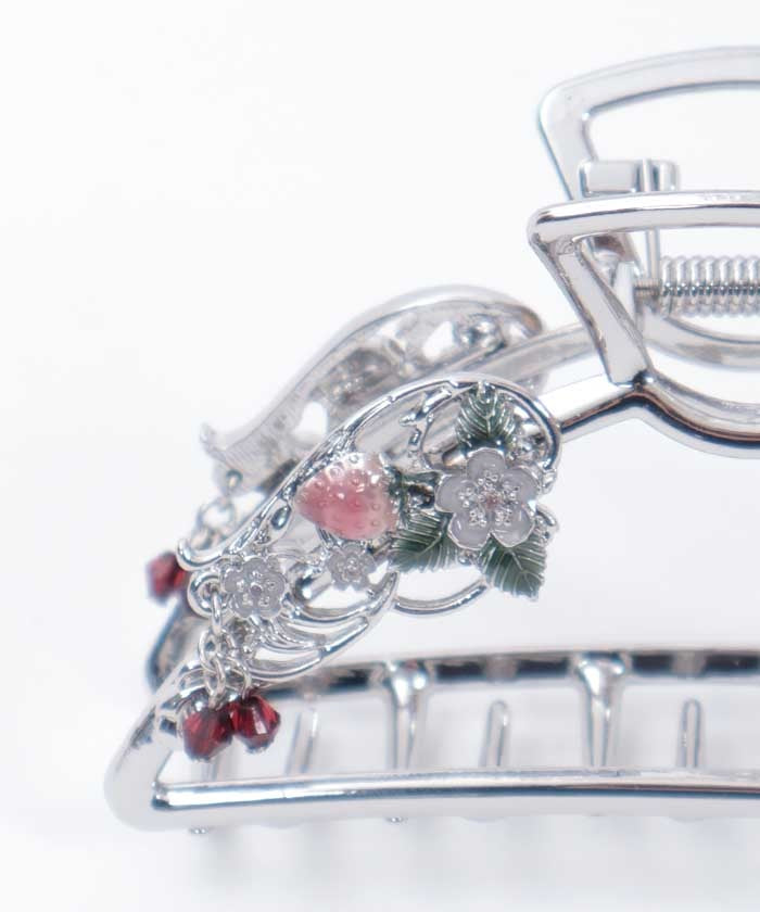 Strawberry Motif Claw Clip