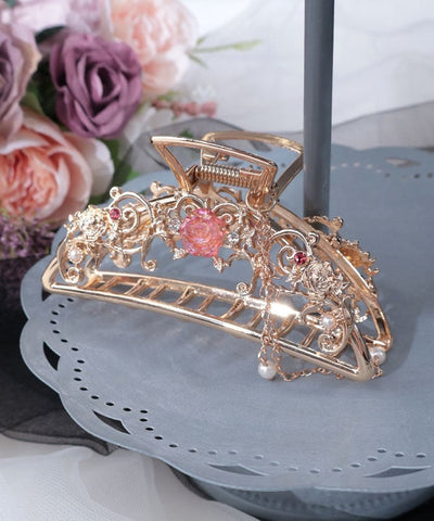 Aurora Rose Claw Clip