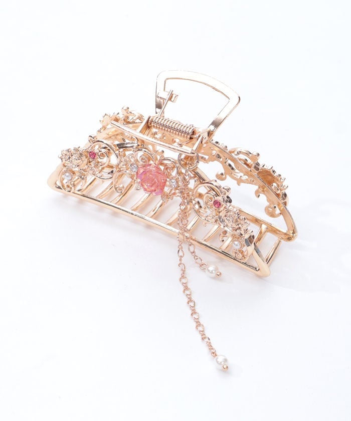 Aurora Rose Claw Clip