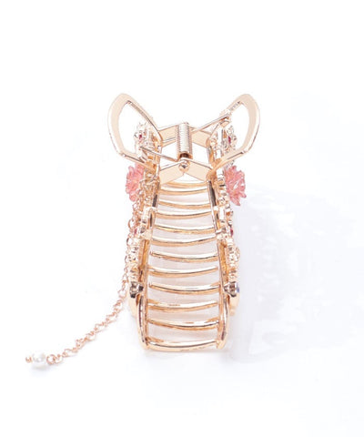Aurora Rose Claw Clip
