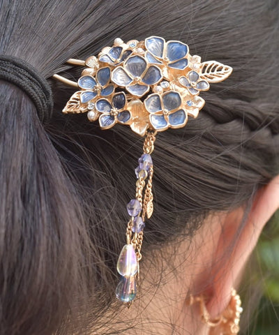 Hydrangea Motif Hairpin
