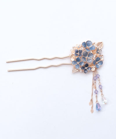 Hydrangea Motif Hairpin