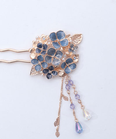 Hydrangea Motif Hairpin