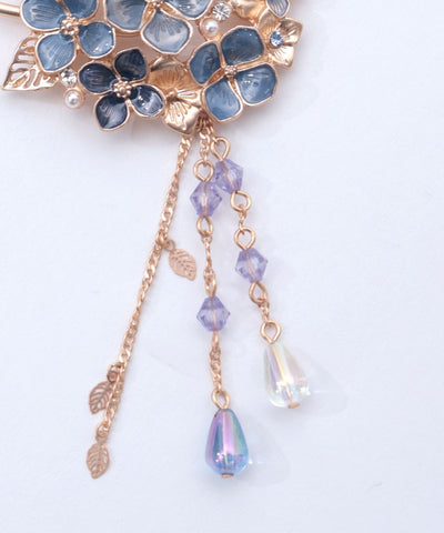 Hydrangea Motif Hairpin