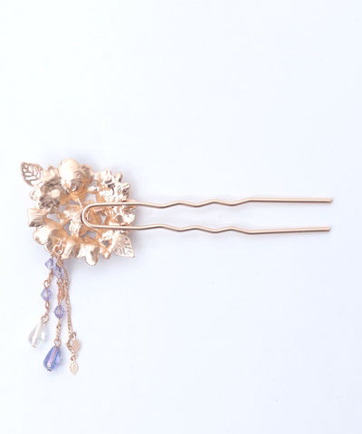 Hydrangea Motif Hairpin