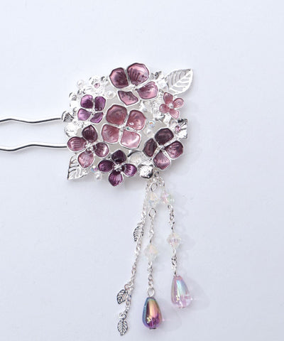 Hydrangea Motif Hairpin