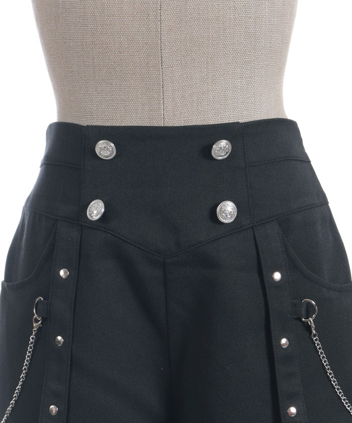 Lace Frill Short Pants