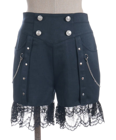 Lace Frill Short Pants