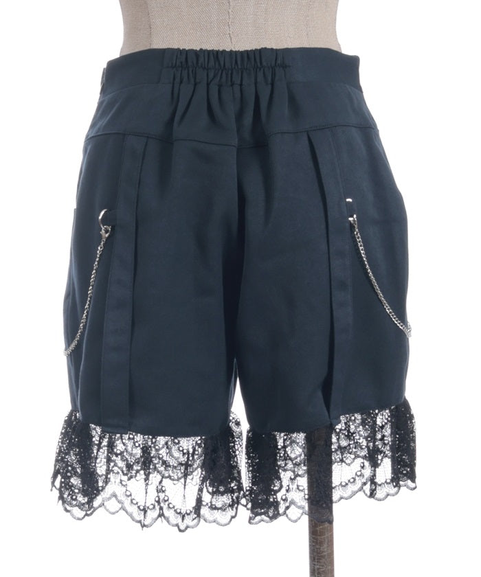 Lace Frill Short Pants