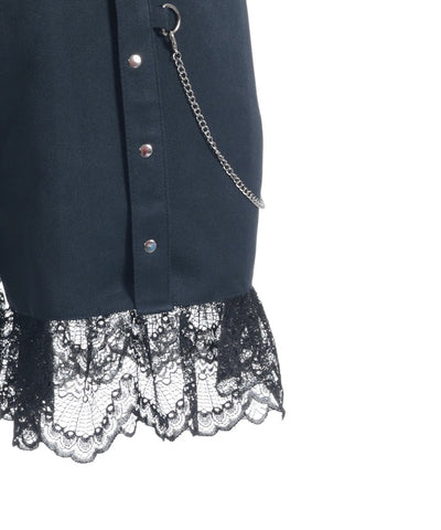 Lace Frill Short Pants