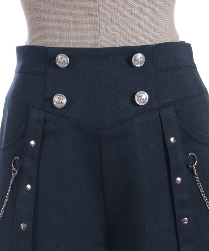 Lace Frill Short Pants