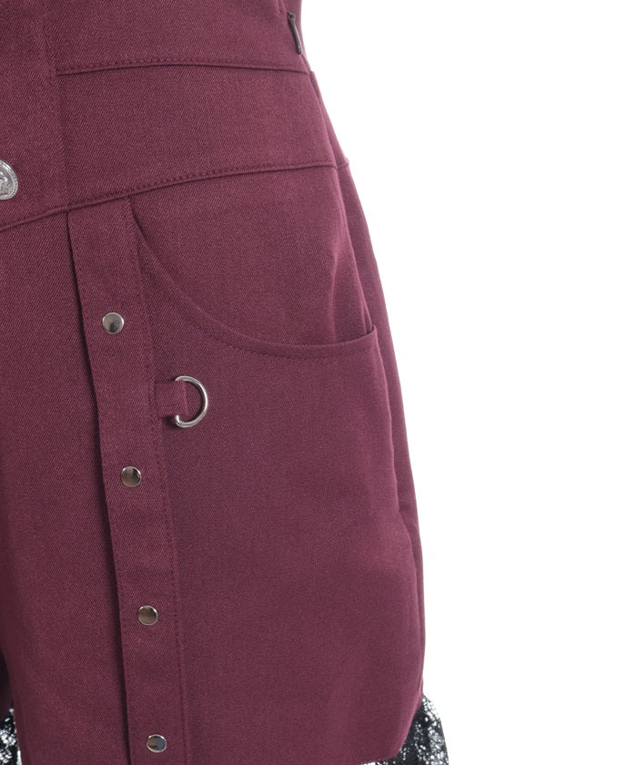 Lace Frill Short Pants