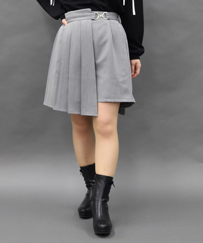 Short Pants with Wrap Skirt