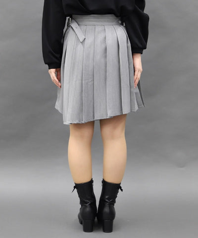 Short Pants with Wrap Skirt