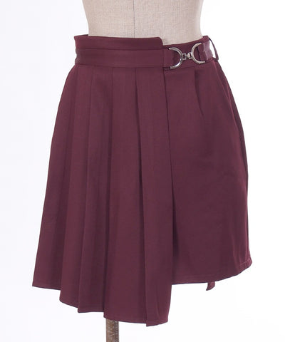 Short Pants with Wrap Skirt