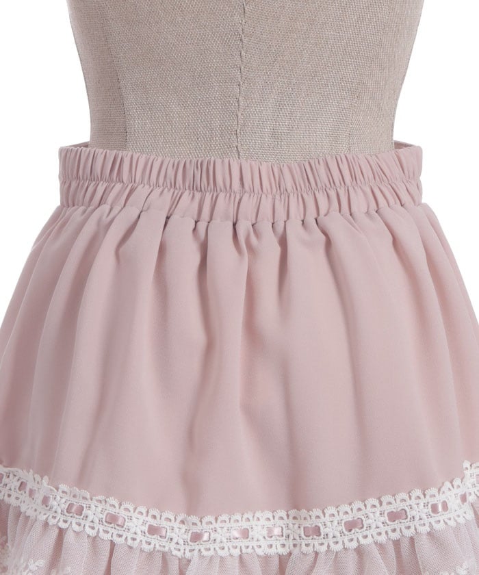 Cotton Lace Frill Skort
