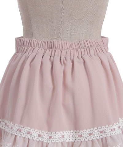 Cotton Lace Frill Skort