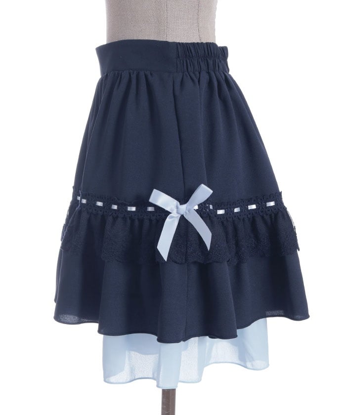 Cotton Lace Frill Skort
