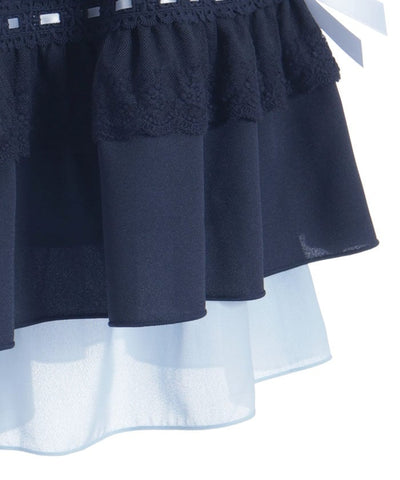 Cotton Lace Frill Skort