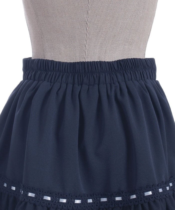 Cotton Lace Frill Skort